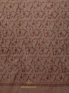 Elegant Cashmina Shawl with Jaal Pattern in Beige