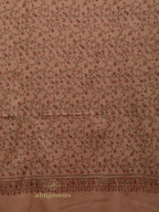 Classic Cashmina Shawl with Jaal Pattern in Beige