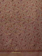 Elegant Cashmina Shawl with Ladakhi Pattern in Beige