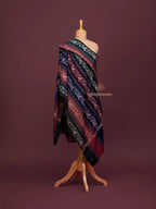 Elegant Cashmina Shawl with Jaal Pattern in Multi