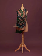 Classic Cashmina Shawl with Jaal Pattern in Multi