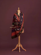 Classic Cashmina Shawl with Jaal Pattern in Multi