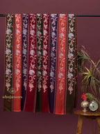 Classic Cashmina Shawl with Jaal Pattern in Multi