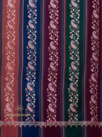 Elegant Cashmina Shawl with Jaal Pattern in Multi