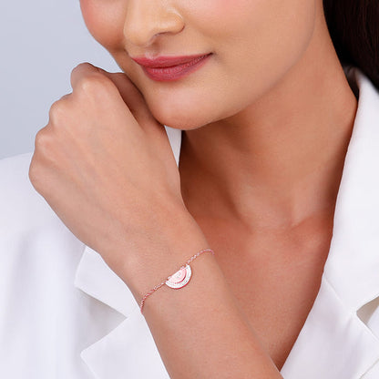 Rose Gold You're The One Bracelet