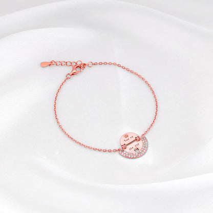 Rose Gold You're The One Bracelet