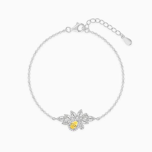 Silver The Fleur Bracelet