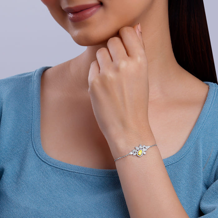 Silver The Fleur Bracelet
