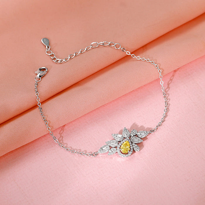 Silver The Fleur Bracelet
