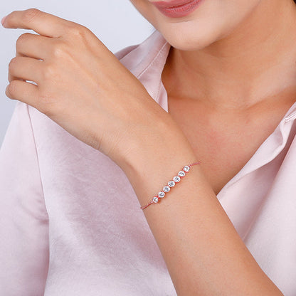 Rose Gold Bubble Bracelet