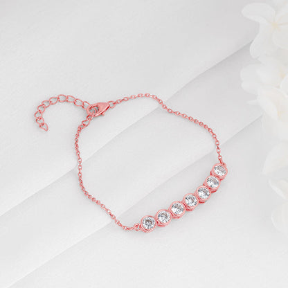 Rose Gold Bubble Bracelet