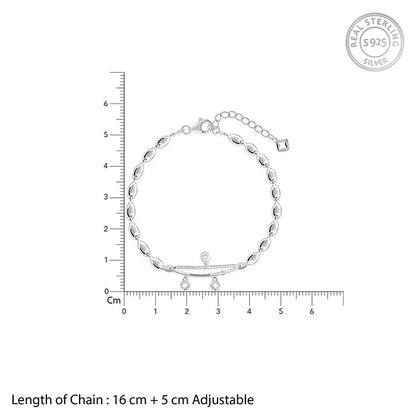 Silver Fabulous Shine Bracelet