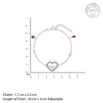 Silver Love Remix Bracelet