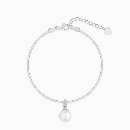 Silver Pearly Shine Bracelet