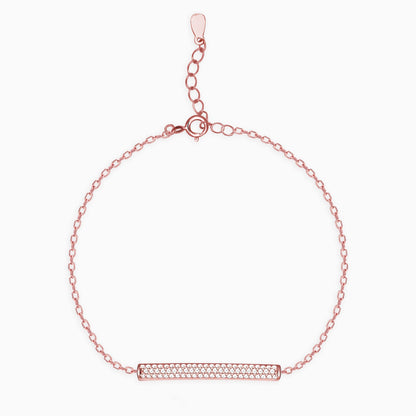 Rose Gold Minimal Grace Bracelet
