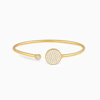 Golden Circular Studded Bracelet