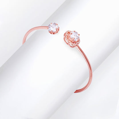 Rose Gold Dressed Like A Flower Bracelet
