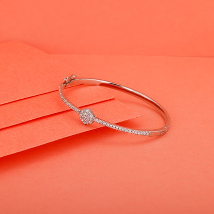 Silver Star Studded Bracelet