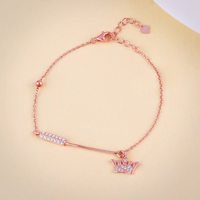 Anushka Sharma Rose Gold Crown Bracelet