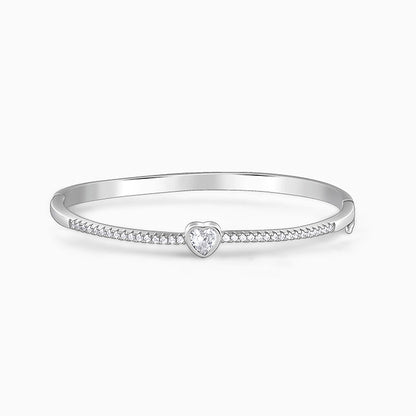 Silver Aww So Cute Bangle Bracelet