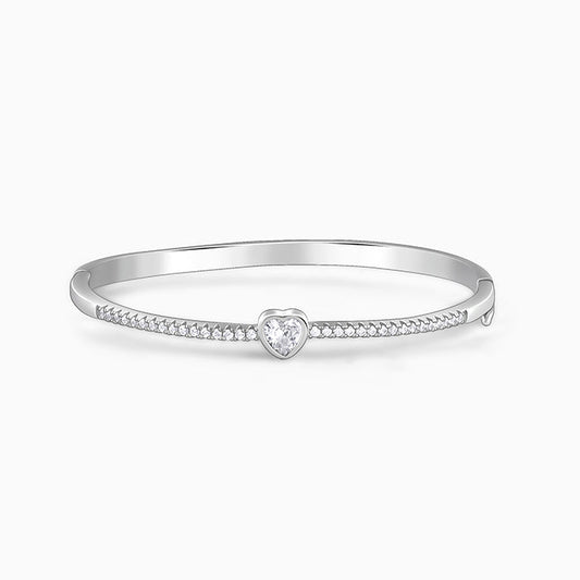 Silver Aww So Cute Bangle Bracelet
