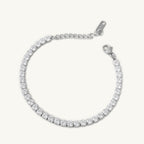 Diamond Affair Bracelet & Bi-metal Wrapped With Love Earrings Combo Set