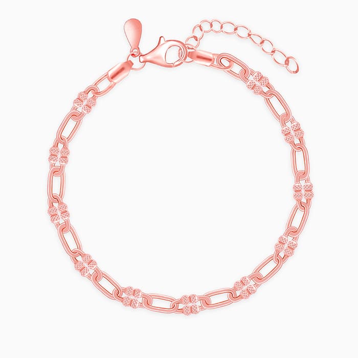 Rose Gold Forever Linked Bracelet
