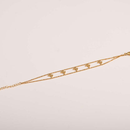Frosted Butterfly Bracelet