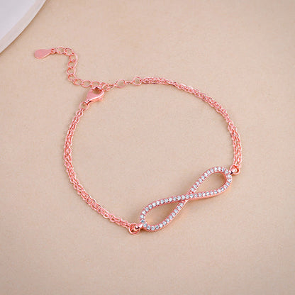 Rose Gold Spiral Splendour Bracelet