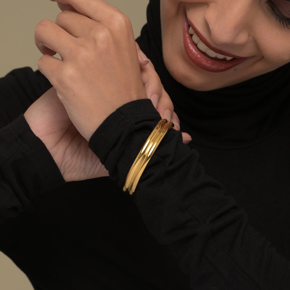 Bold Cuff Bangle Bracelet