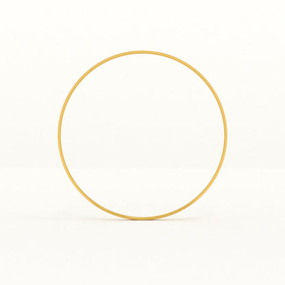 Flat Wire Bangle Bracelet