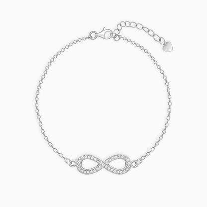 Silver Infinity Bracelet