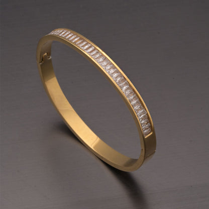 Shimmering Stream Bangle Bracelet