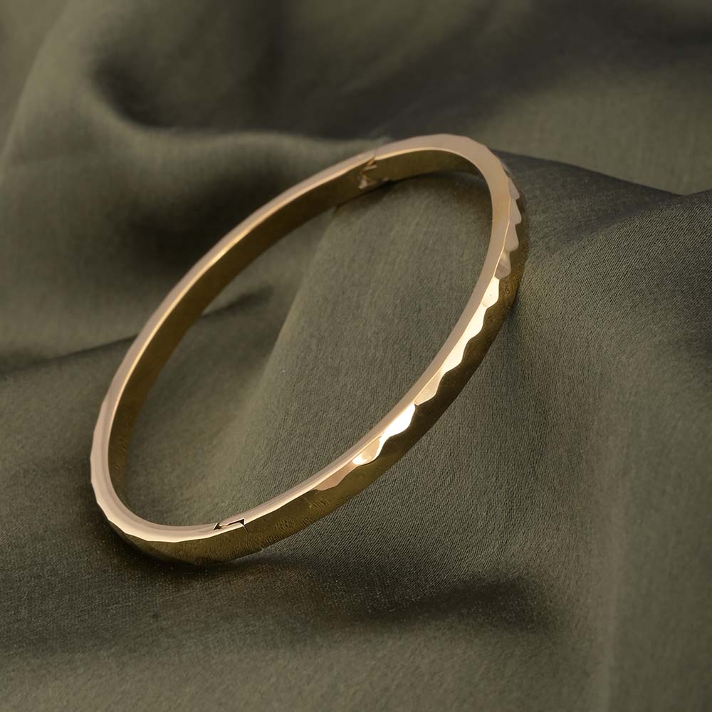 Gilded Haze Bangle Bracelet