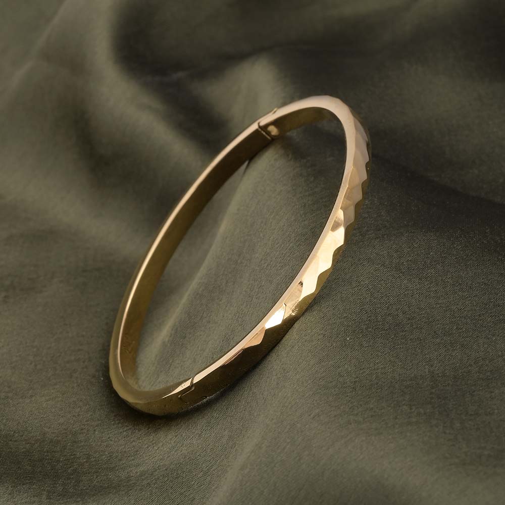 Gilded Haze Bangle Bracelet