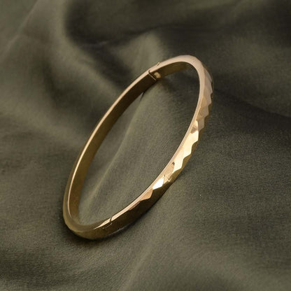 Gilded Haze Bangle Bracelet