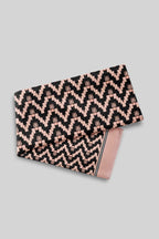 Blush Ivory - Black Printed Scarf