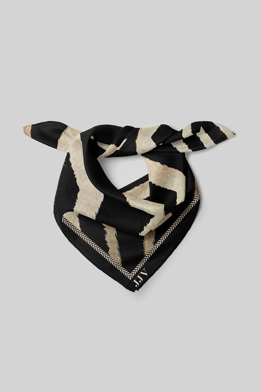 Zebra Print Scarf