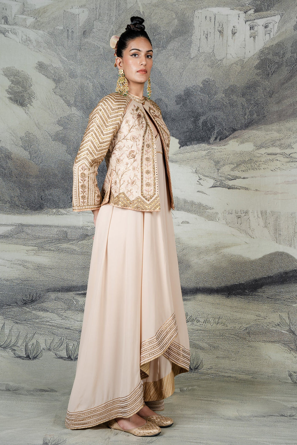 Baby Pink Alika Jacket | BARODA