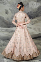 Baby Pink Jacket Set | BARODA