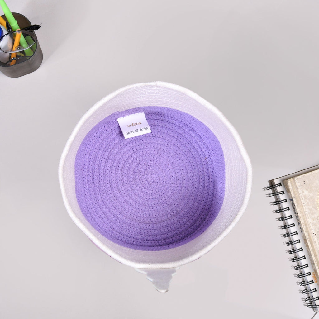 Baby Unicorn Toy Basket 27cm