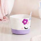 Baby Unicorn Toy Basket 27cm