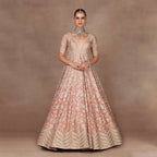 Baby Pink Anarkali Set | MURAQQA