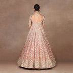 Baby Pink Anarkali Set | MURAQQA