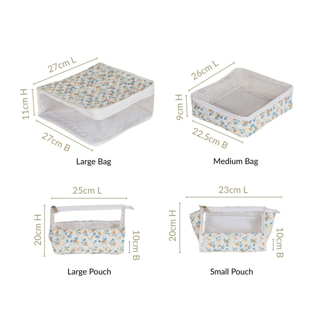 Backpacker Organiser Essentials Set Of 4