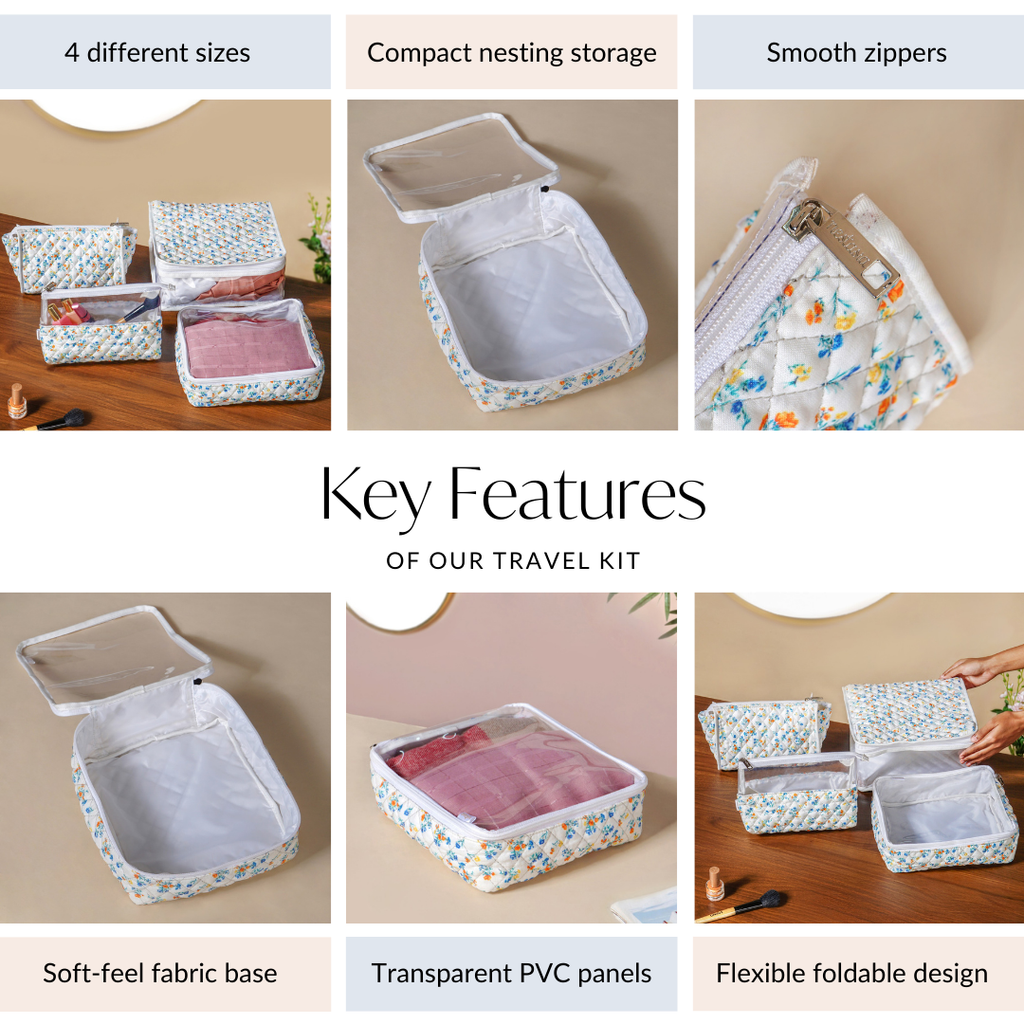 Backpacker Organiser Essentials Set Of 4