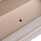 Balcony Box Planter With Stand Taupe