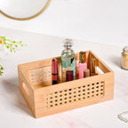 Bamboo Wood Decorative Weave Storage Basket