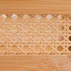 Bamboo Wood Decorative Weave Storage Basket