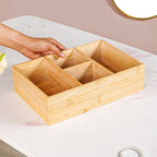 Bamboo Desk Drawer Organiser